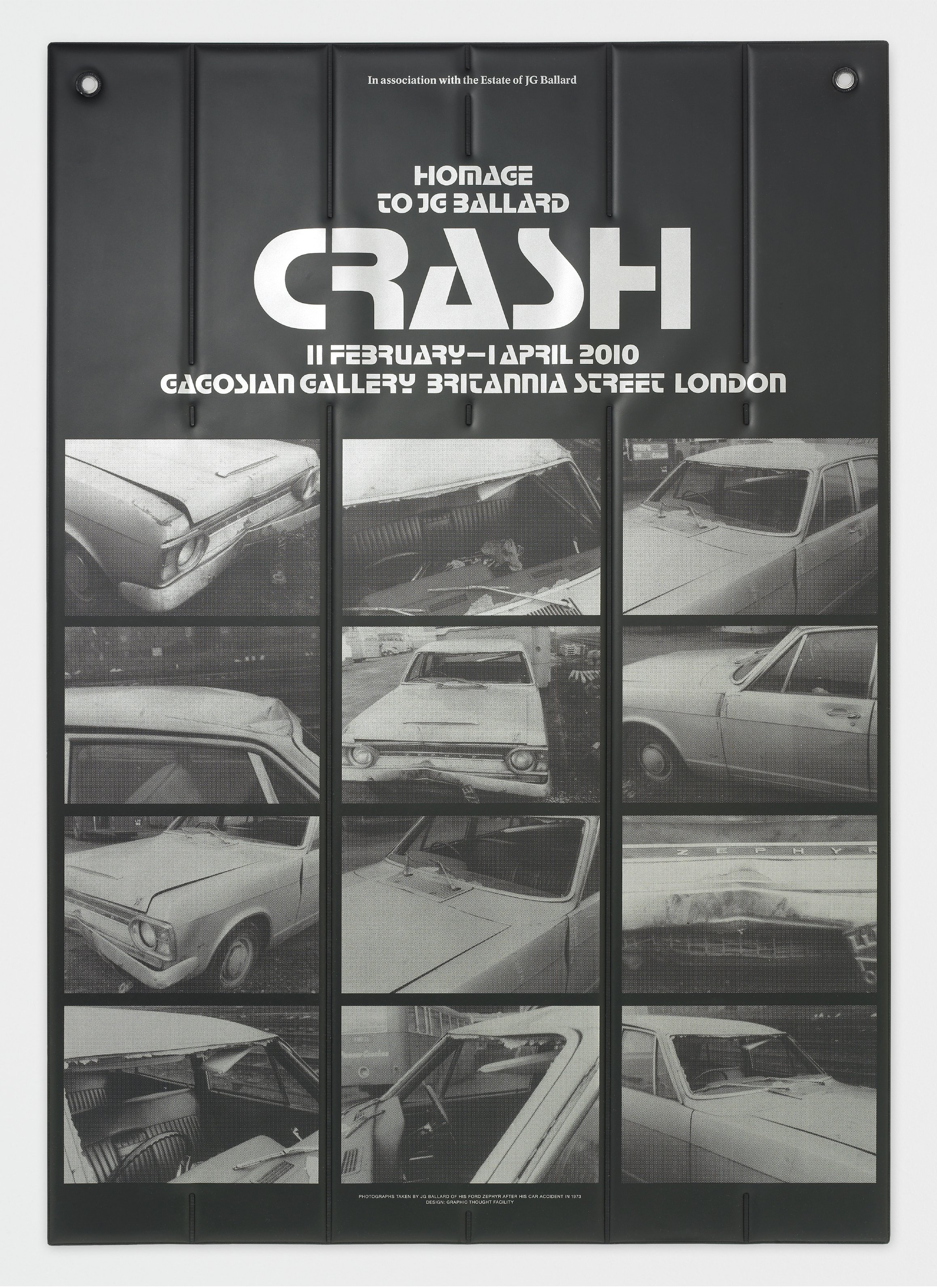 Gagosian Crash Homage to JG Ballard, 2010 (Publication) Graphic
