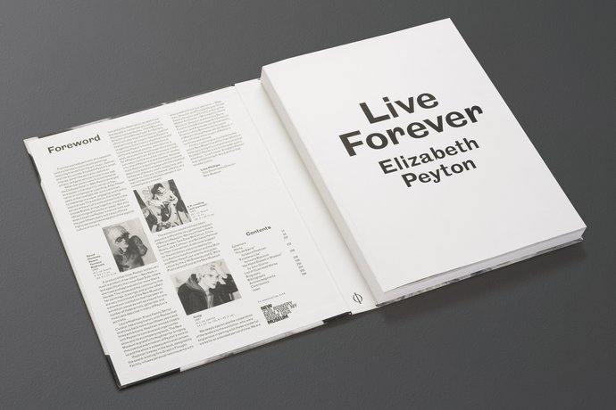 Phaidon/New Museum – Elizabeth Peyton: Live Forever, 2008 (Publication) |  Graphic Thought Facility